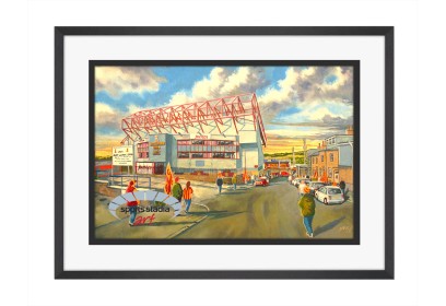 Valley Parade Stadium 'Going to the Match' Fine Art Print - Bradford City FC